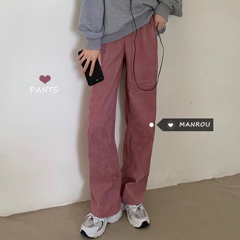 [SẴN] Quần jean nữ ống rộng Ulzzang Quảng Châu QDJ6