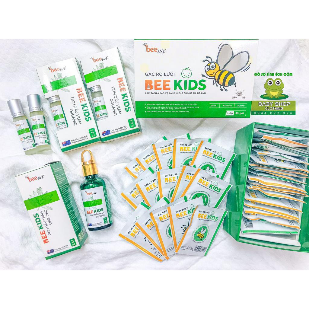 Gạc rơ lưỡi Bee Kids