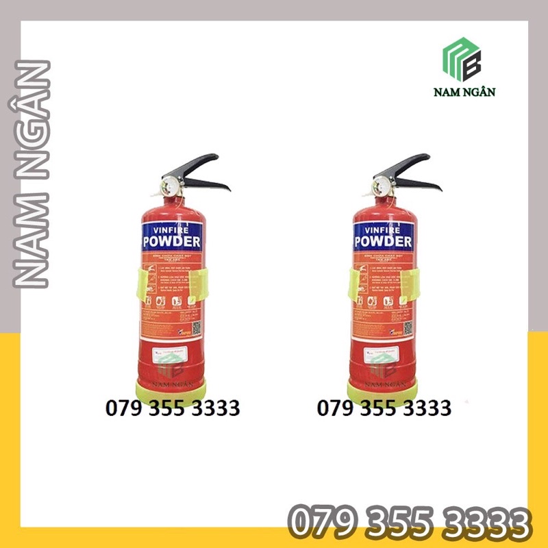Bình chữa cháy bột 1KG để ô tô, xe tải, căn hộ, bình chữa cháy mini MFZL1 ABC