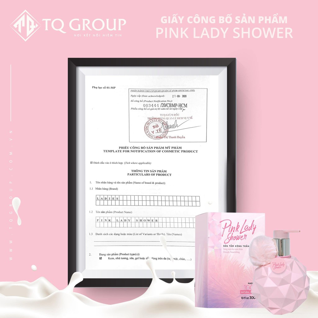 (ChínhHãng100%) Sữa Tắm Pink Lady Xông Trắng Date Mới Nhất