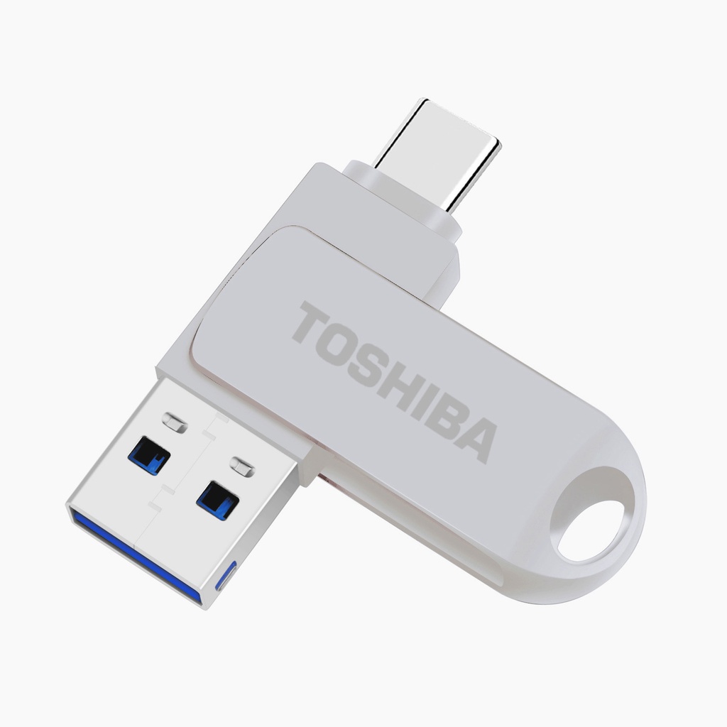 Ổ Cứng Toshiba Type-C 512GB Dung Lượng Lớn OTG USB 3.0