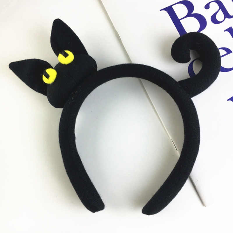 Băng Đô Vải Lông Hình Mèo Xinh Xắn Dành Cho Nữ