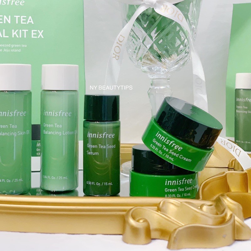 Set Kit Trà Xanh Dưỡng Ẩm Innisfree Green Tea Special Kit Ex