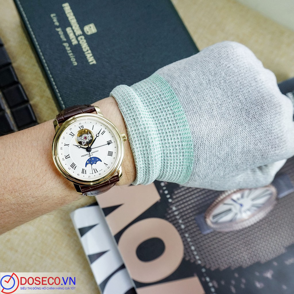 Đồng hồ nam Frederique Constant Moonphase FC-335MC4P5