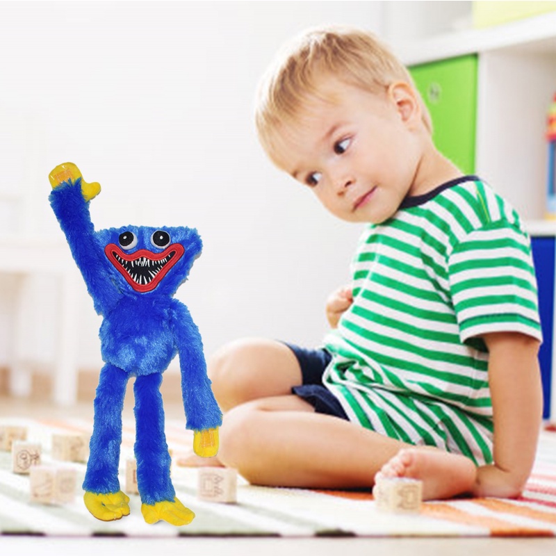 Thú nhồi bông hình nhân vật phim hoạt hình Hugy 40cm poppy playtime