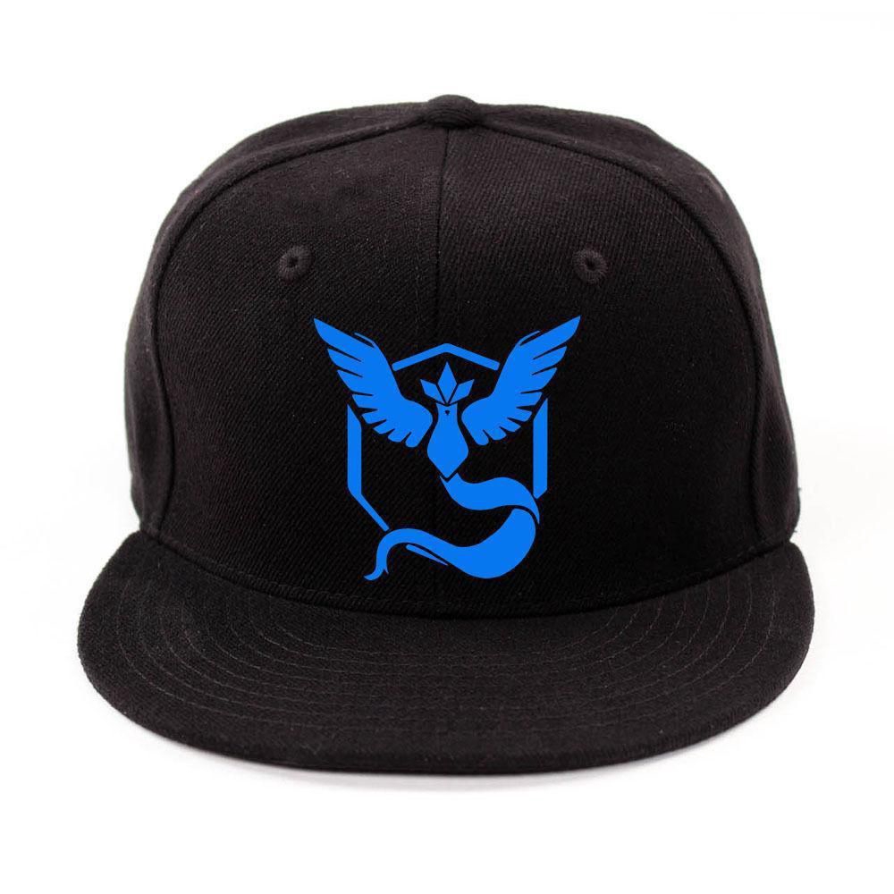 Mũ Lưỡi Trai Họa Tiết Logo Team Valor / Mystic / Instinct Trong Pokemon Go