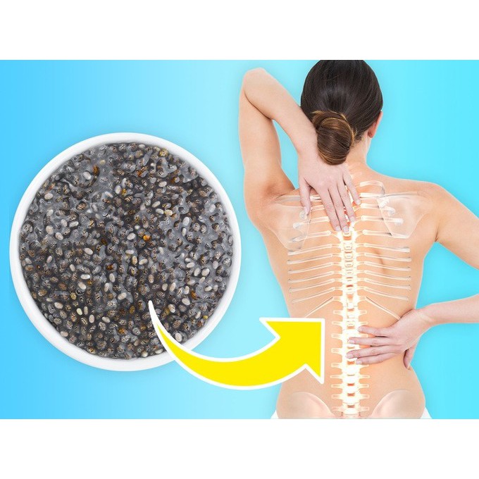 Hạt chia úc tím 1kg - Chia Seeds Absolute Organic