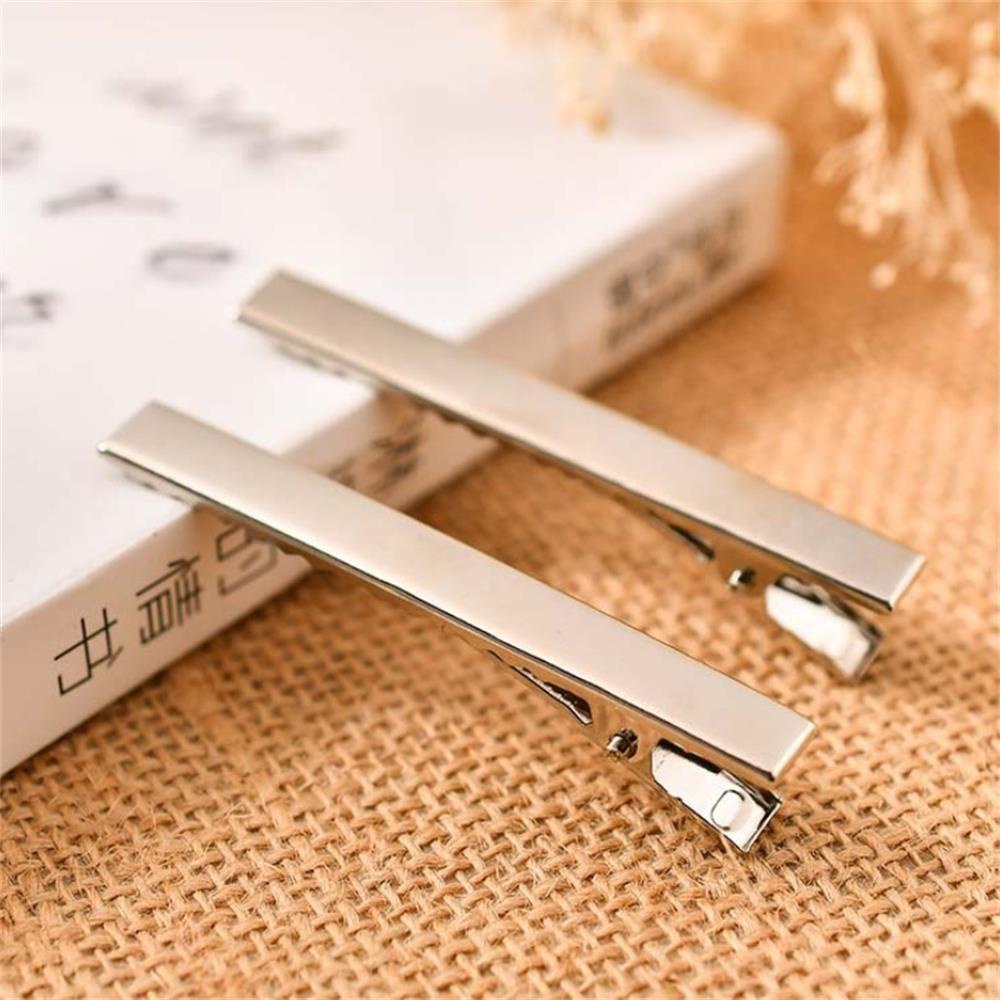 Set 50 Kẹp Tóc Cá Sấu ROWANS|Kẹp Tóc Mỏ Vịt Bằng Kim Loại