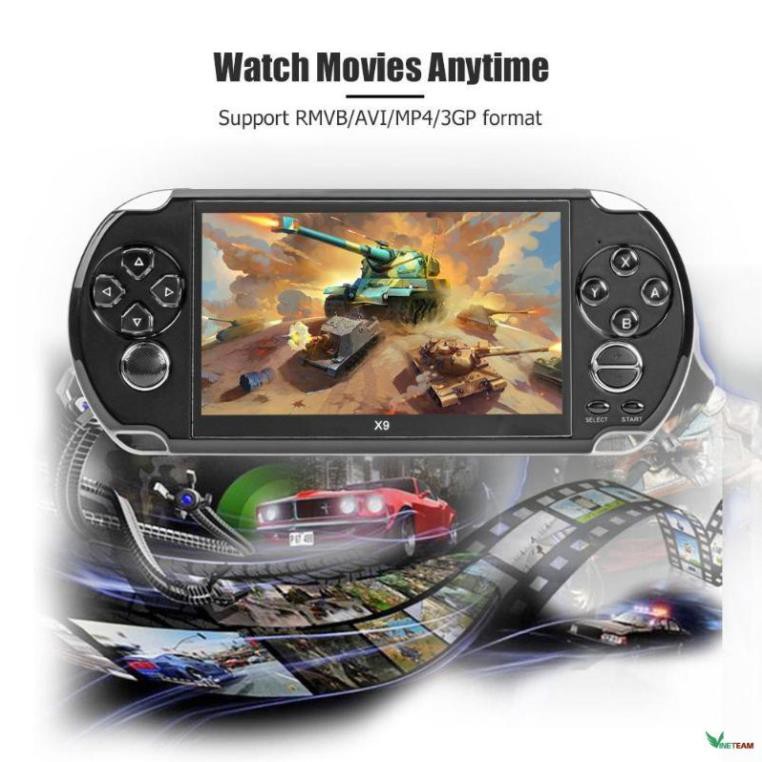 Máy Chơi Game Cầm Tay đa năng PSP X9 và X12 BẢN 8GB VÀ 16GB