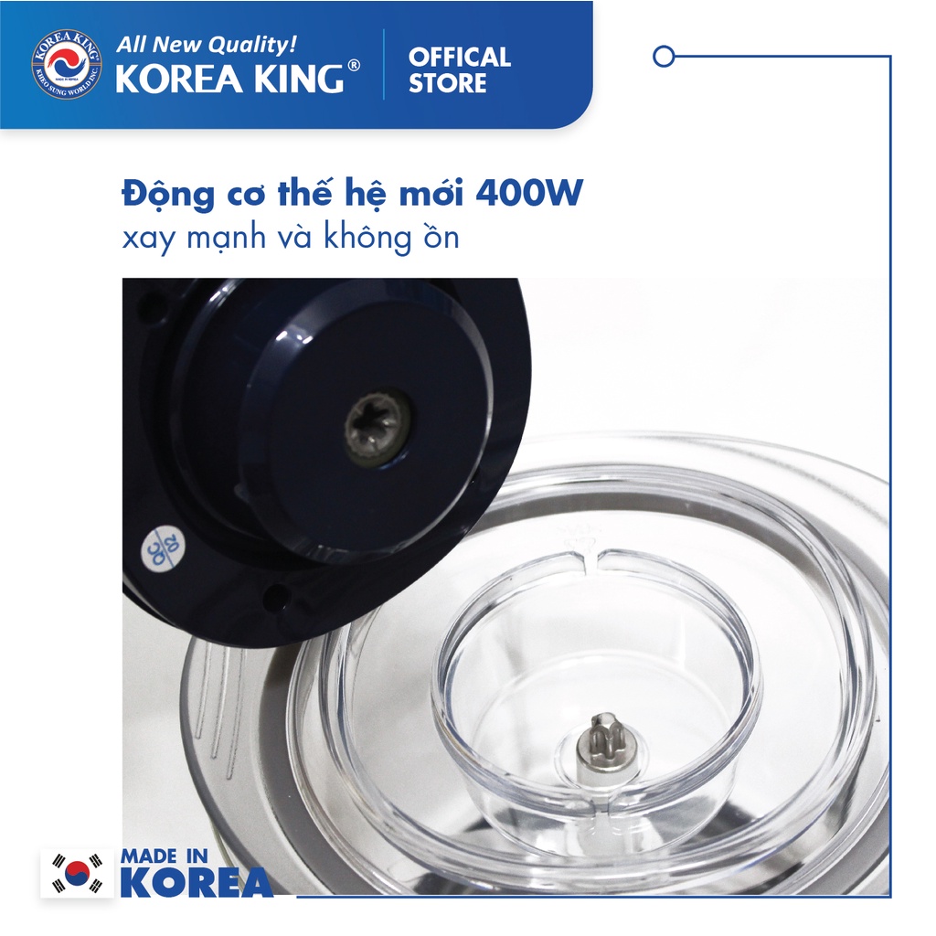 Máy xay thịt Korea King 1.5L PMC-15B/R/G Cao Cấp
