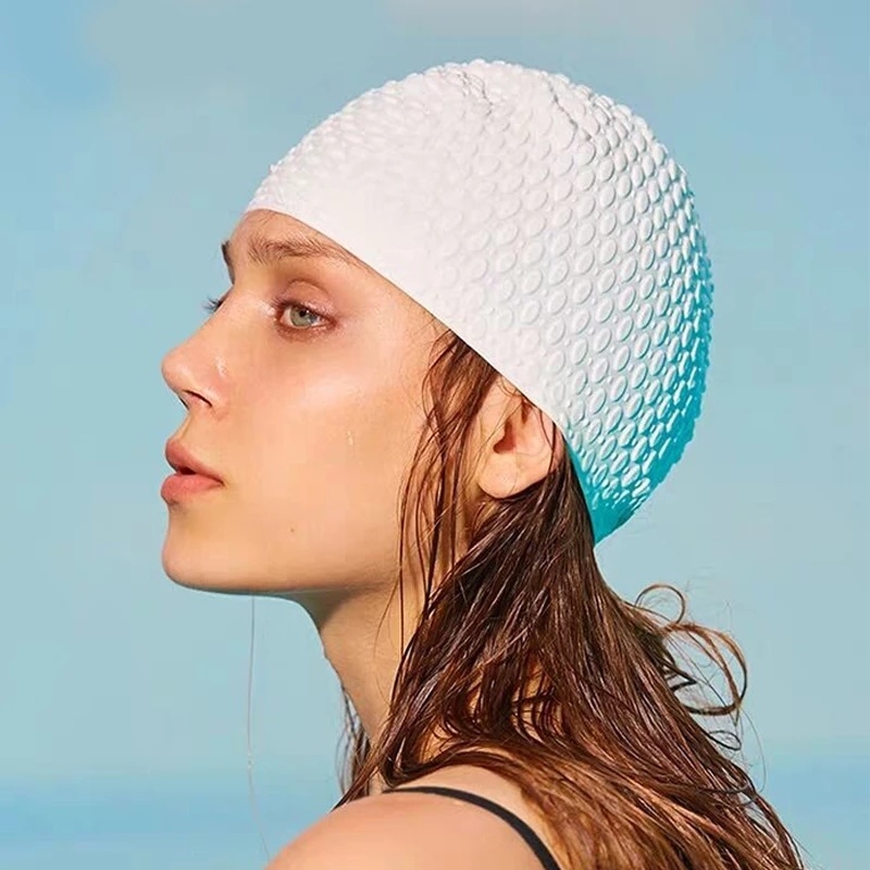 Mũ Bơi Silicone Co Giãn Chống Thấm Nước Dành Cho Nam Và Nữ