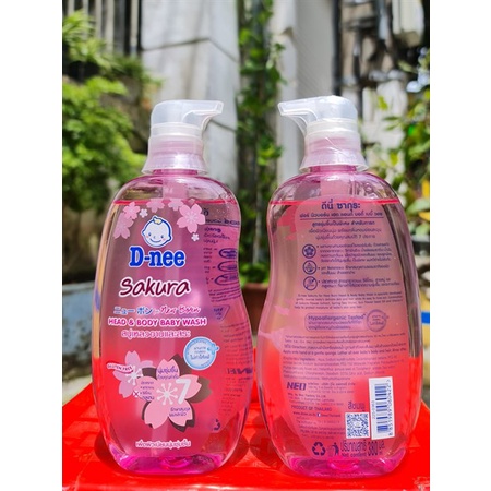 [Chính Hãng] Sữa tắm Dnee Kid chai 380ml - Sữa tắm gội toàn thân D-nee cho bé