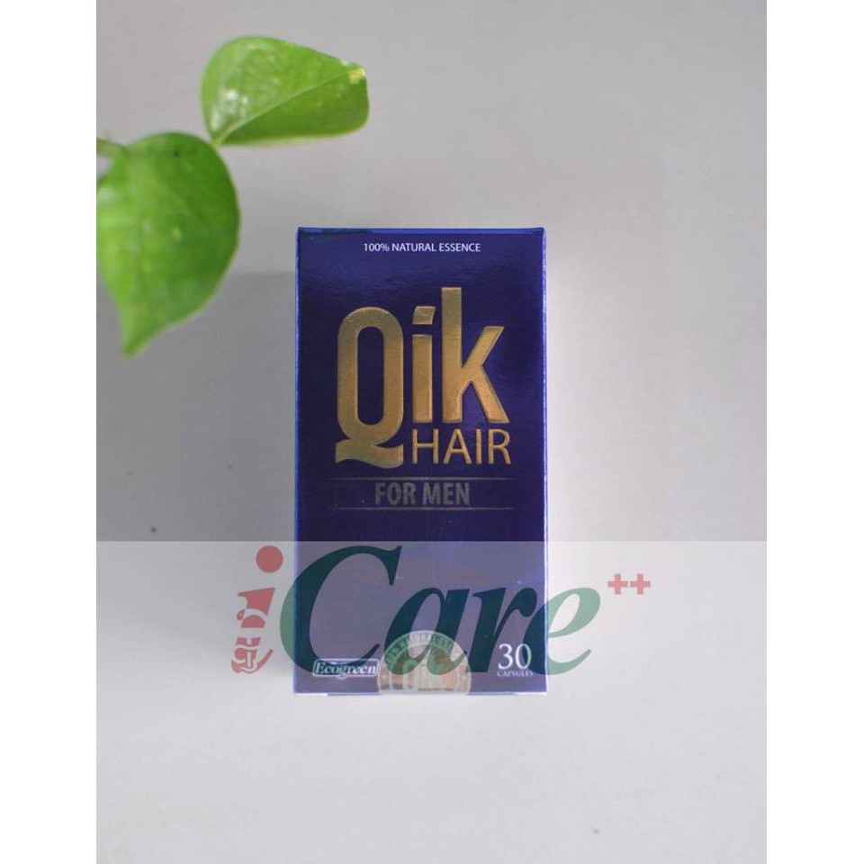 QIK HAIR CẢI THIỆN TÌNH TRẠNG RỤNG TÓC, TÓC BẠC SỚM, PHỤC HỒI TÓC HƯ TỔN