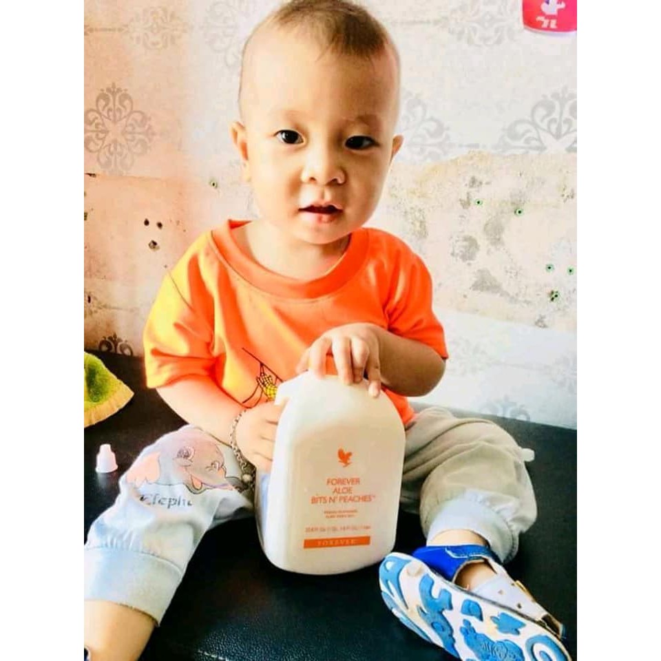 Forever Aloe Bits N’peaches 077 Flp Nước Uống Dinh Dưỡng Lô hội Aloe Vera | BigBuy360 - bigbuy360.vn