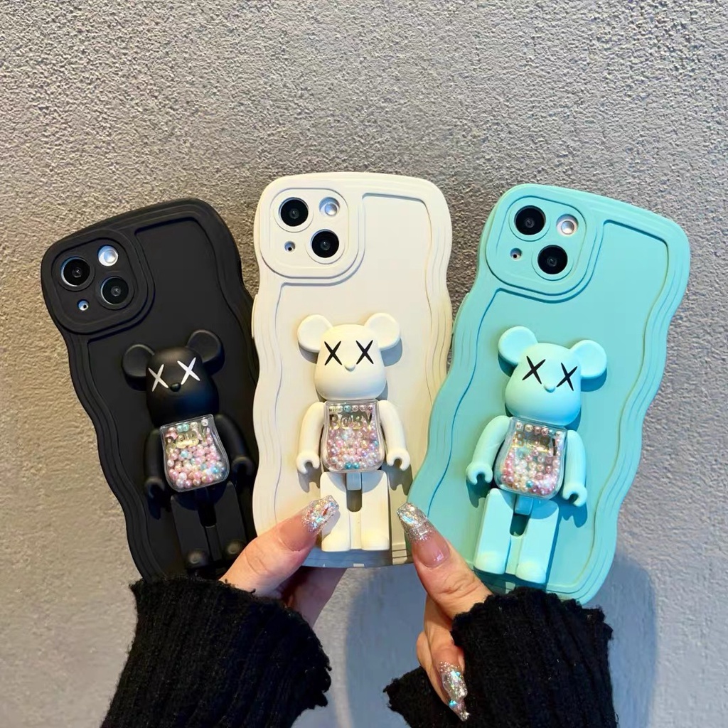 Ốp Điện Thoại Họa Tiết Hoạt Hình Chú Gấu Dễ Thương Cho iPhone 14proamxc 13proamx 11 11 pro 11 pro max 12 12 12 pro 12 pro max