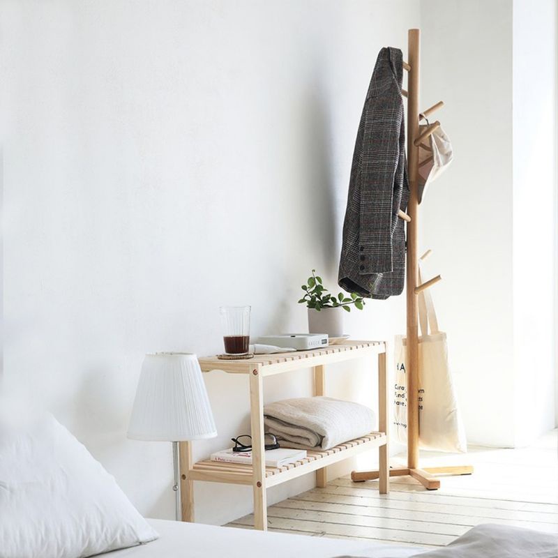 cây móc treo quần áo gỗ tự nhiên