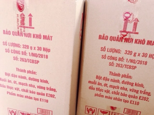 [SỈ] Thùng bánh pò quẩy Ngọc Quỳnh (320g*30 hộp)