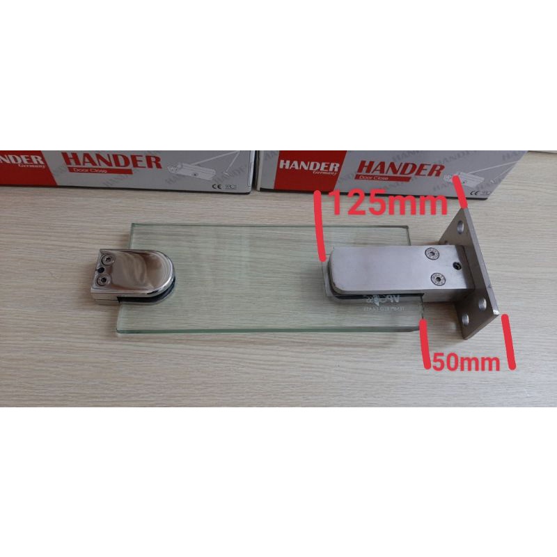Trụ Inox Đặc Kẹp kính không cần khoan Lỗ