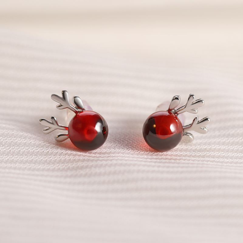 Bông Tai Đính Đá Xinh Xắn Dành Cho Nữ