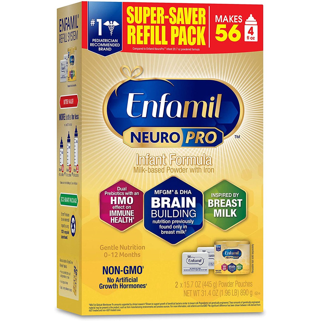 Sữa Enfamil Neuro Pro 890 gram (Hàng Mỹ)