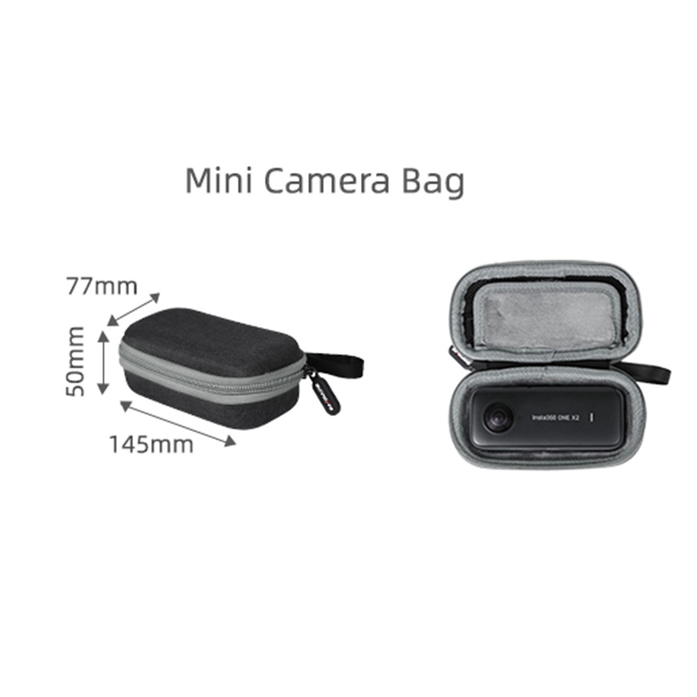 Túi Đựng Máy Ảnh Insta360 X3 Mini Bằng EVA Cứng Chống Sốc Cho Insta360 ONE X3