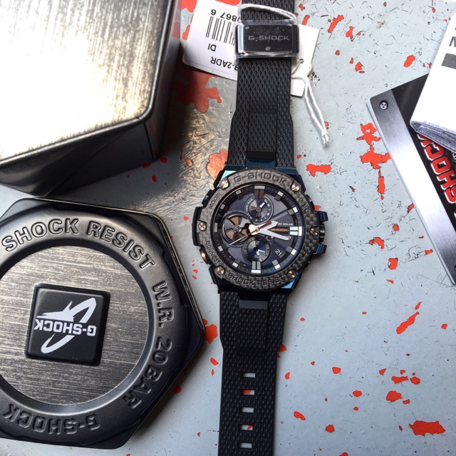Đồng hô nam Casio G-shock GST-B100XB-2 - Kích thước 58,1×53,8×14,1mm