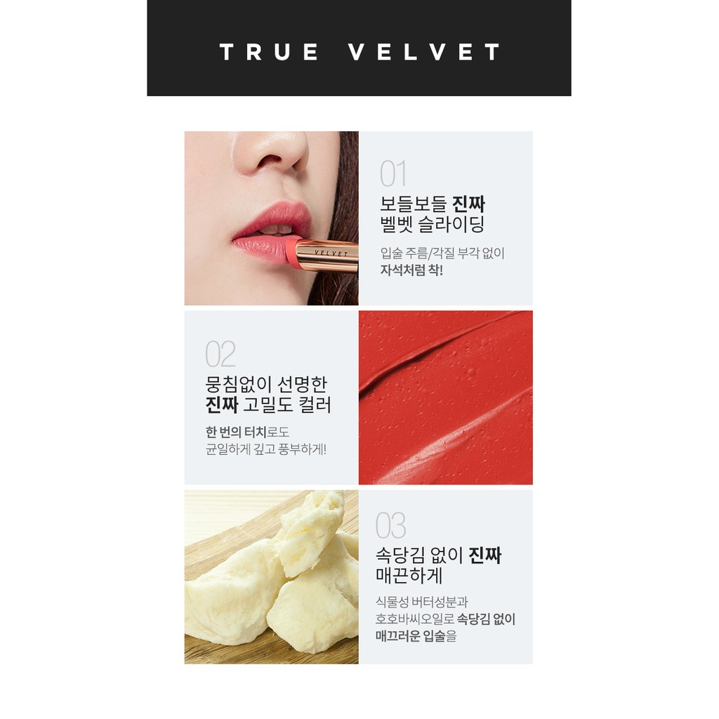 Son Môi A'PIEU True Velvet Lipstick 3.5g