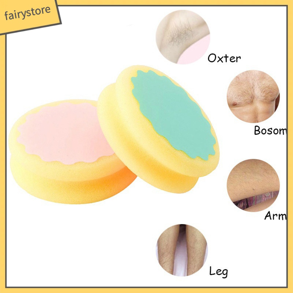 [Hàng mới về] Xốp tẩy lông không đau sử dụng tiện lợi