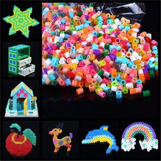 1000 hạt Hama 5mm đầy màu sắc, đồ chơi mang tính giáo dục của trẻ em