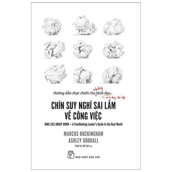 Sách - Chín suy nghĩ sai lầm về công việc - NXB Trẻ