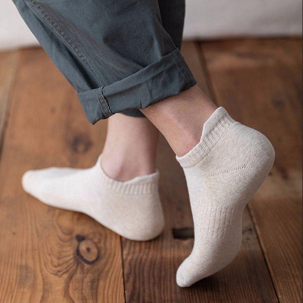 Vớ Cotton Cổ Thấp Màu Sắc Đơn Giản Thời Trang Mùa Hè