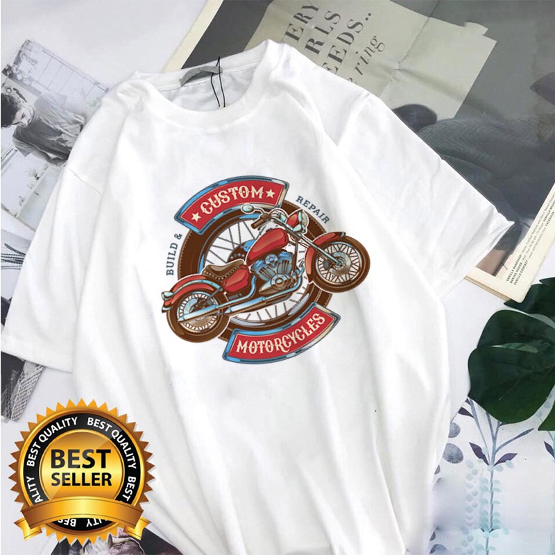 Áo thun Unisex - moto đẹp cho biker