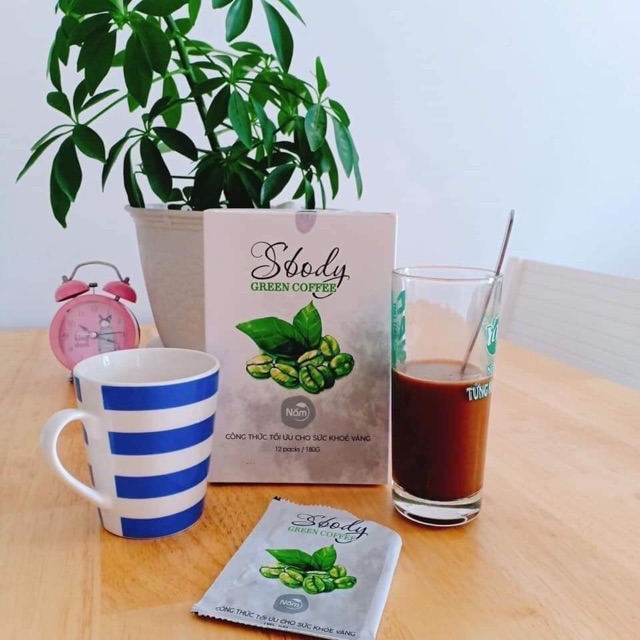 Sbody green coffe giảm cân nấm ( chuẩn cty sai đền 1 tỷ )