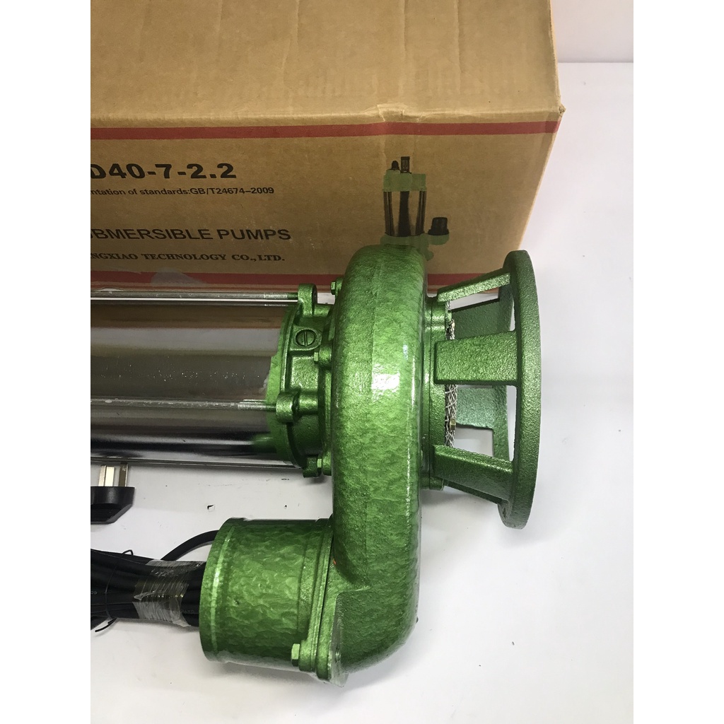 Máy bơm nước chìm thả tõm Inox 2.2kw 1.5kw Chenglong 40m3/h | Máy bơm nước bể cá