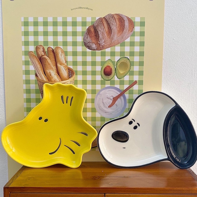 Đĩa sứ nhân vật Snoopy
