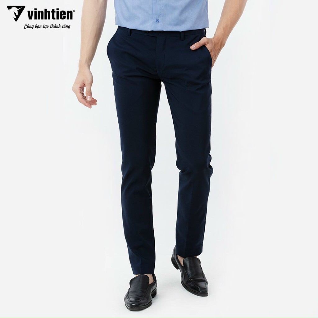 Quần Tây Công Sở Nam Form Slimfit Dáng Trẻ Vĩnh Tiến 482 - Nhiều Màu