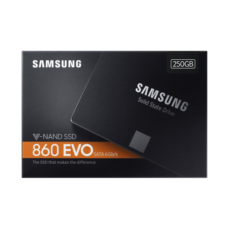[Mã ELCLXU9 hoàn 10% xu đơn 400K] SSD Samsung 860 Evo 250GB 2.5-Inch SATA III MZ-76E250BW | WebRaoVat - webraovat.net.vn