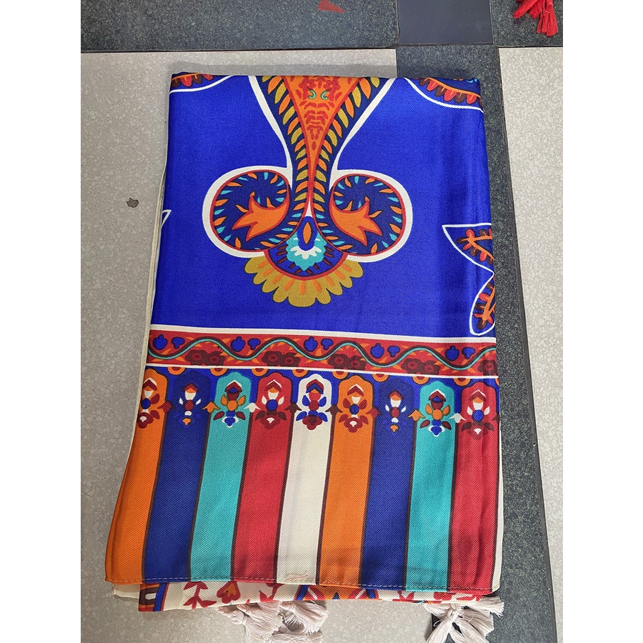 Khăn Choàng BoHo Họa Tiết Thổ Cẩm, Khăn Choàng Đi Biển Phong Cách Vintage dễ thương đáng yêu