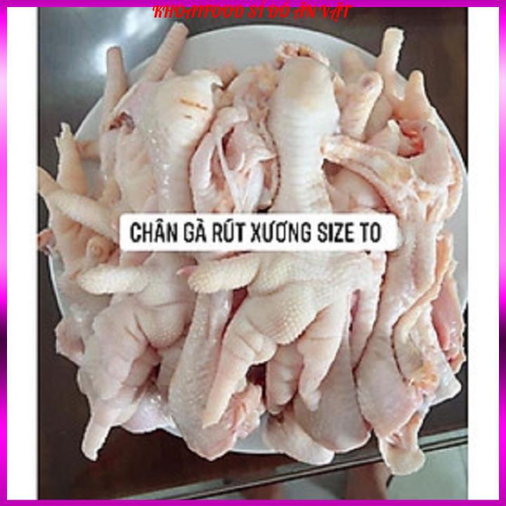 Chân gà rút xương đóng gói 1kg làm chân gà cay size vừa | BigBuy360 - bigbuy360.vn