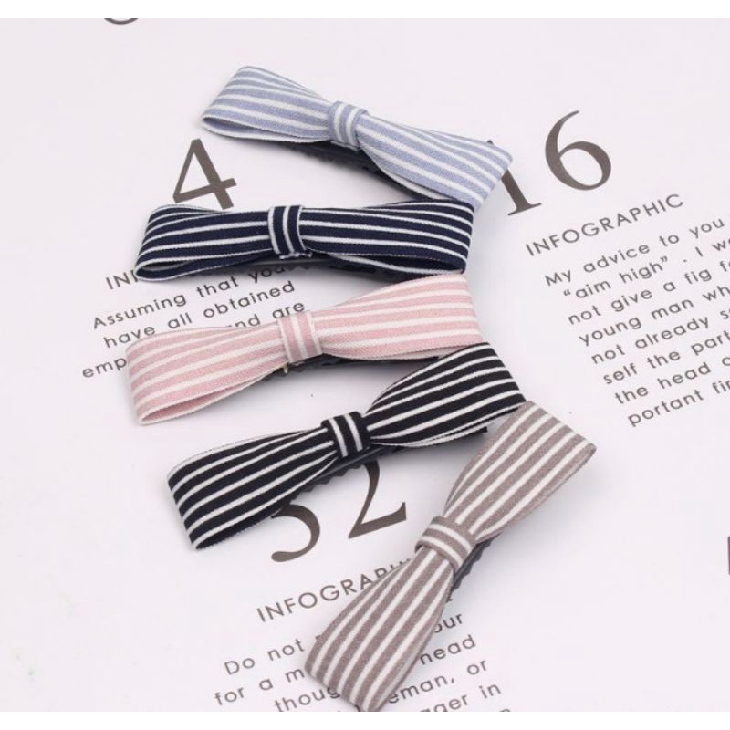 combo 20 kẹp tóc nơ đủ màu đủ mẫu lun