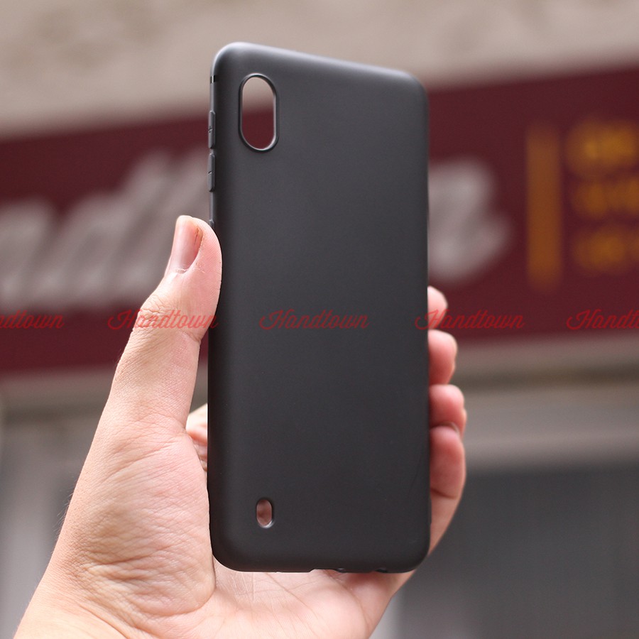 Ốp Lưng Samsung Galaxy A10 Dẻo Đen Chống Ố