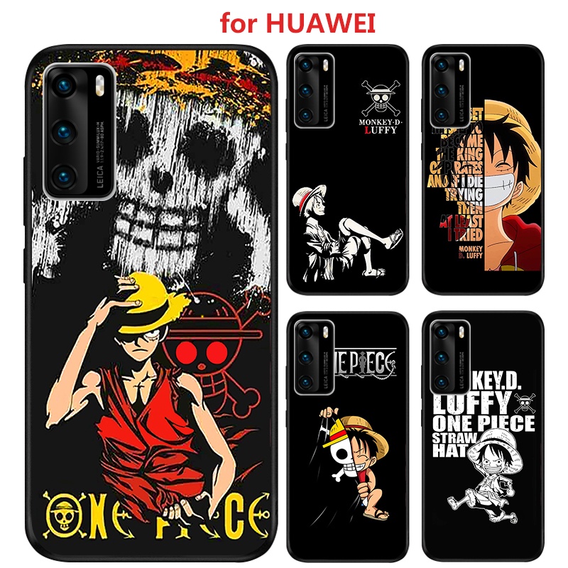 Ốp lưng cho Huawei P10 P40 P30 P20 MATE 10 Pro LITE + Cover OnePiece Soft Case