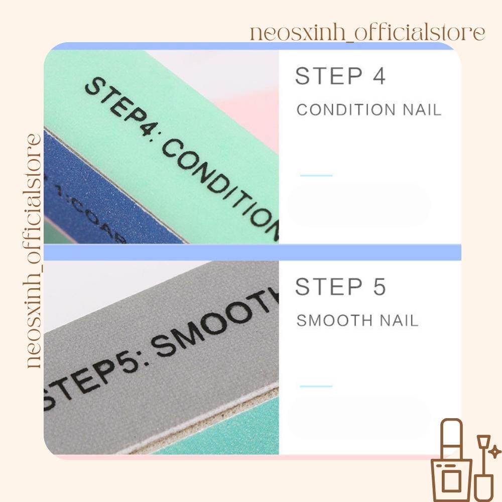Dũa Móng Tay 6 Mặt Tiện Lợi - Neosxinh Nails