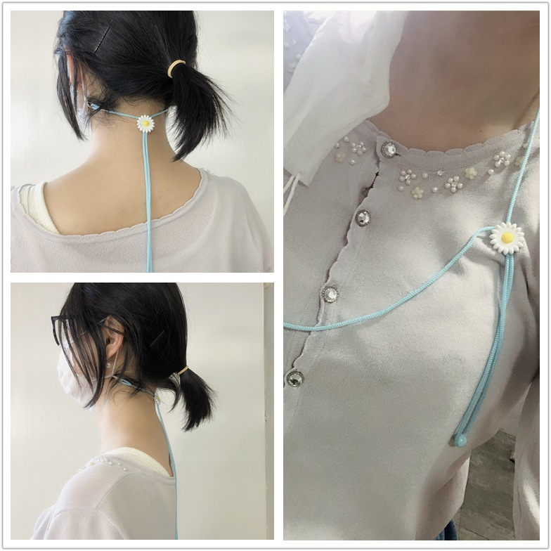 Dây đeo khẩu trang với kẹp hoạt hình dễ thương có thể điều chỉnh cho trẻ em