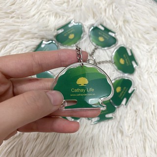 Móc khóa dẻo hình cây cathay