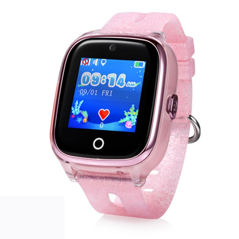 Đồng hồ thông minh định vị GPS trẻ em chống nước Wonlex KT01 chế độ rung có camera và bàn phím số