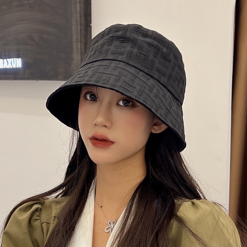 Mũ Bucket Chống Nắng Phong Cách Âu Mỹ Thời Trang Xuân Hè Cá Tính Cho Nữ