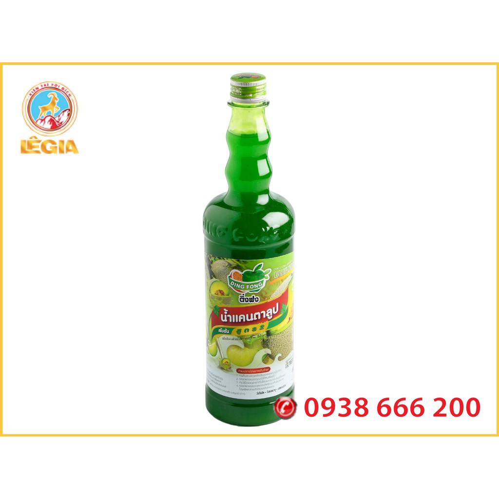 SIRO THÁI NHIỀU MÙI 760ML - DING FONG MIX SYRUP