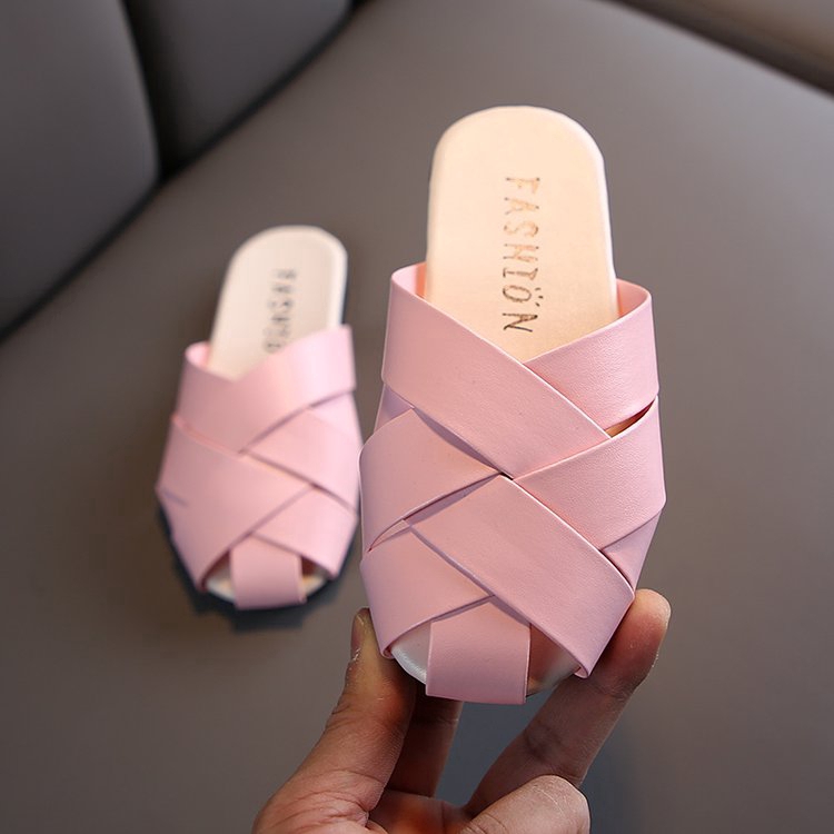 Giày Sandal Da Đế Mềm Chống Trượt Cho Bé Từ 3-18 Tuổi