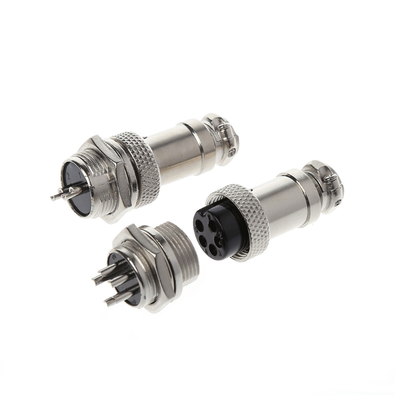 Đầu Nối Dây Điện 16mm 2 / 3 / 4 / 5 / 6 / 8 / 9 Pin Gx16